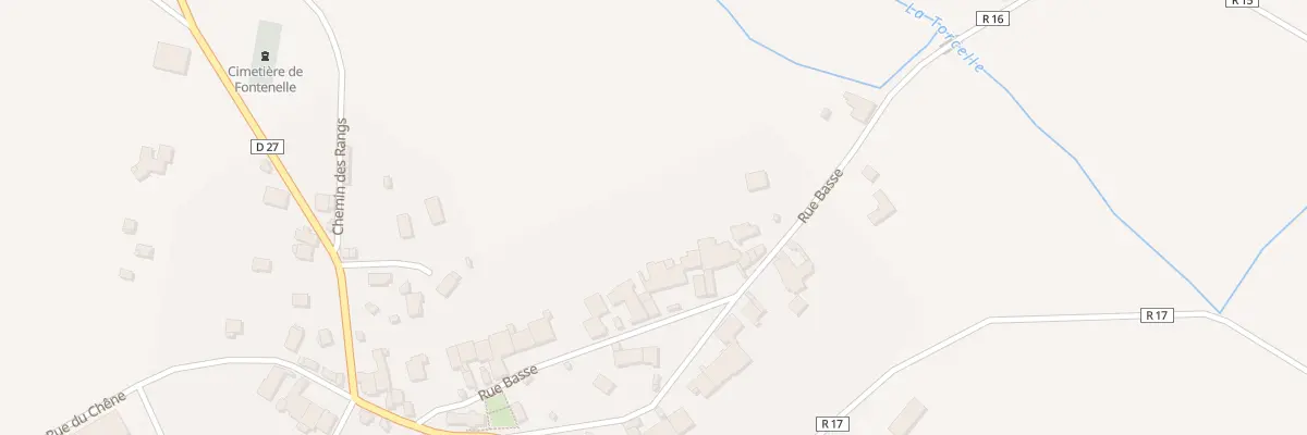 Plan du 19 Rue Basse à Fontenelle