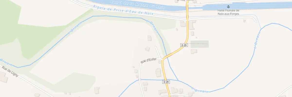 Plan du 1 Rue du Pâquis à Naix-aux-Forges