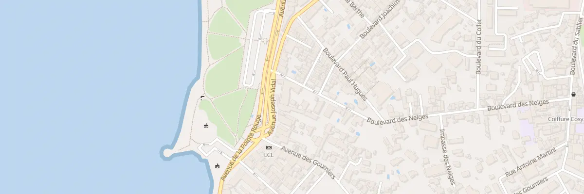 Plan du 95 Bd des Neiges à Marseille 8e Arrondissement