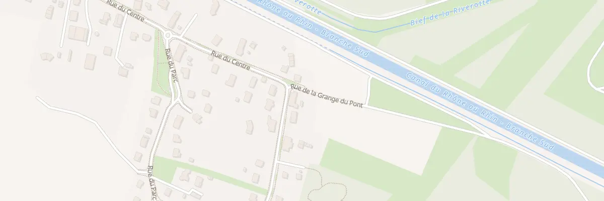 Plan du 1 Rue de la Grange du Pont à Abergement-la-Ronce