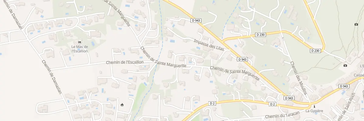 Plan du 282 Che Sainte Marguerite à Saint-Saturnin-lès-Apt