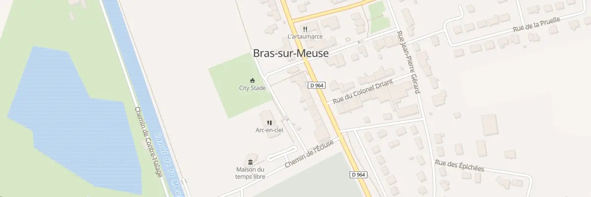 Plan du 9 Av Raymond Poincare à Bras-sur-Meuse