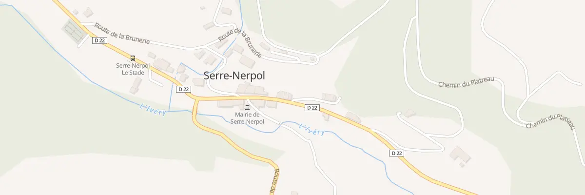 Plan du 158 Rte de Vinay à Serre-Nerpol