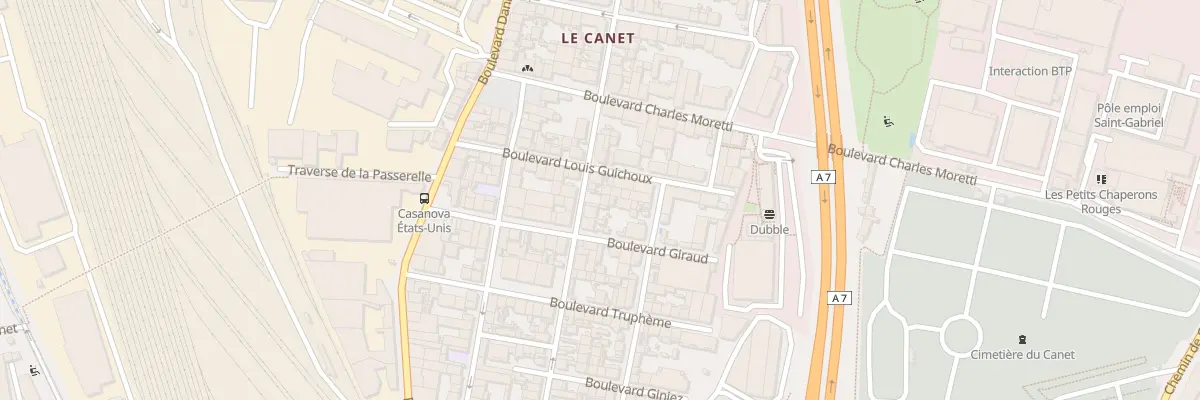 Plan du 46B Bd Henri Maulini à Marseille 14e Arrondissement
