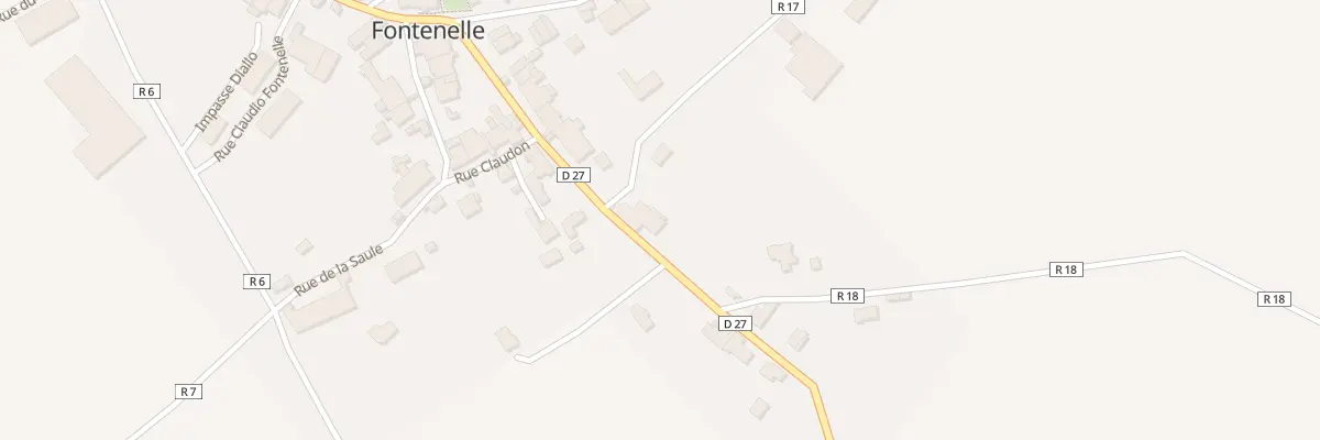 Plan du 11 Rte de Licey à Fontenelle