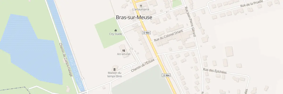 Plan du 5 Av Raymond Poincare à Bras-sur-Meuse