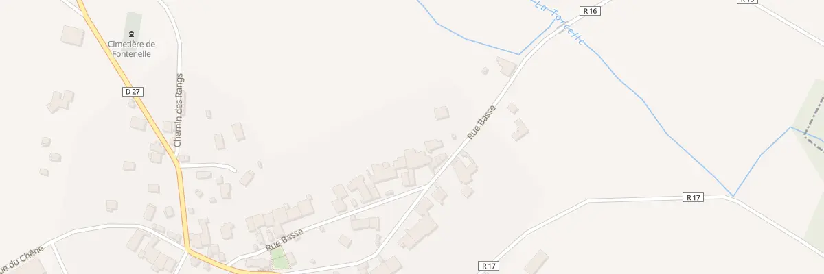 Plan du 21 Rue Basse à Fontenelle