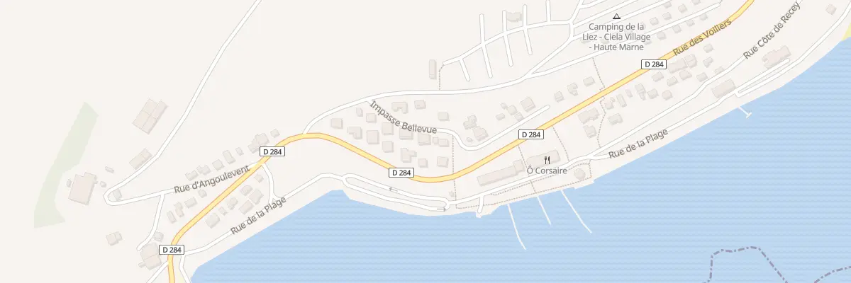 Plan du 8 Imp Bellevue à Peigney