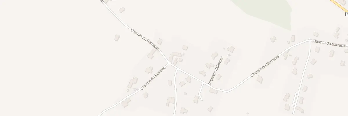 Plan du 70 Che du Barracas à Biol