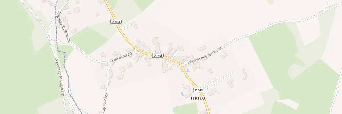 Plan du 5260 Tirieu à Courtenay