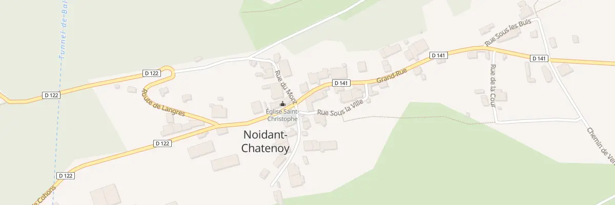 Plan du 2 Gr Grand Rue à Noidant-Chatenoy