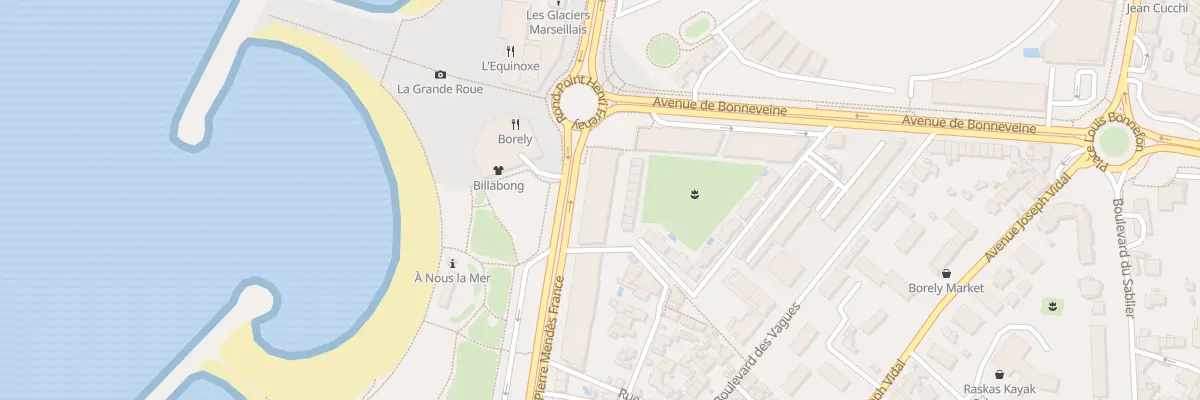 Plan du 3 Rpt Henri Frenay à Marseille 8e Arrondissement