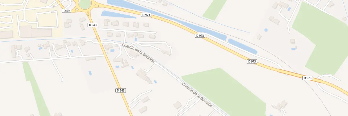 Plan du 75B Che de Boulade à Cadenet