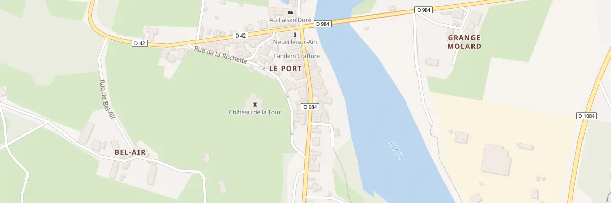 Plan du 120 Rue du Docteur Hubert à Neuville-sur-Ain