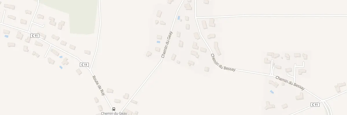 Plan du 22 Che du Geay à Cessieu