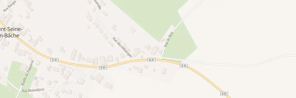 Plan du 35 Rte du Jura à Saint-Seine-en-Bâche