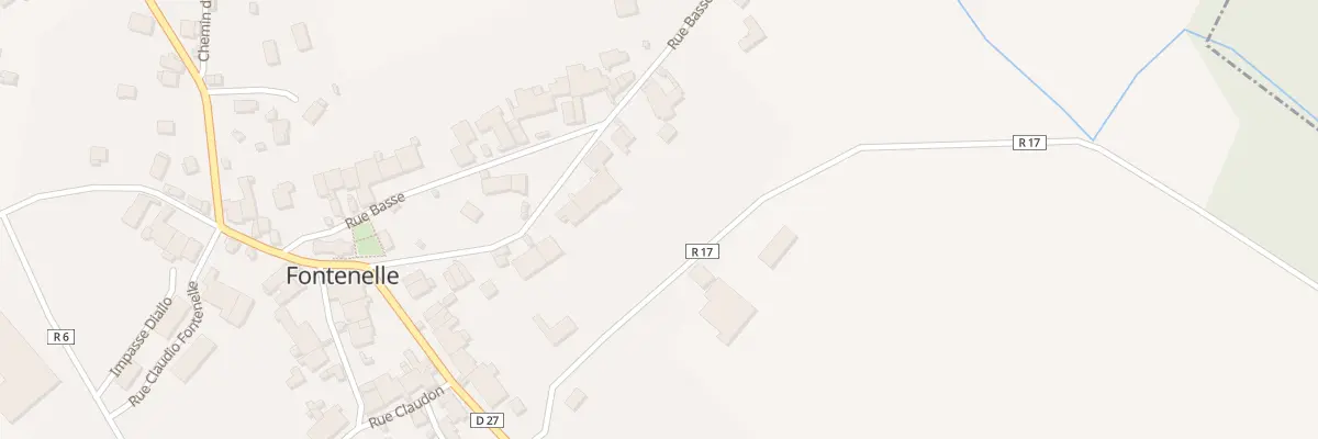 Plan du 10 Ptr Petite Rue Basse à Fontenelle