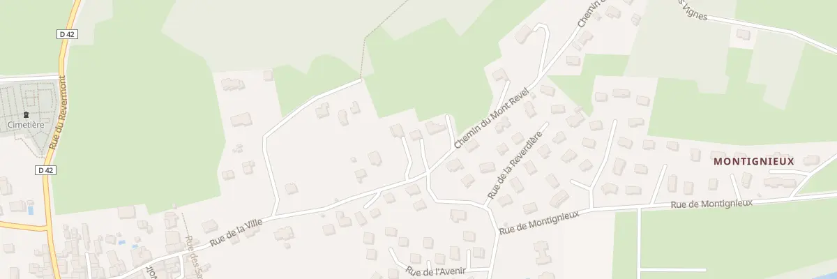 Plan du 435 Rue de la Ville à Neuville-sur-Ain