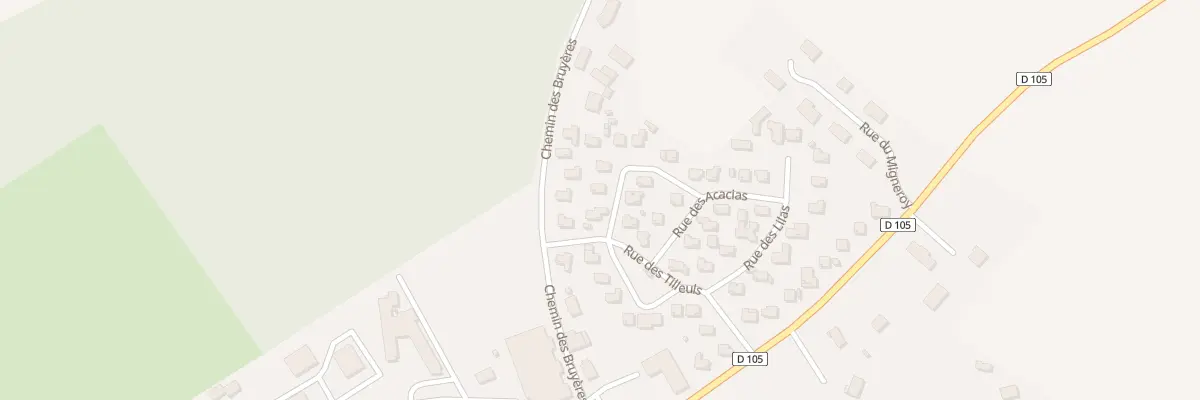 Plan du 3 Rue des Aliziers à Fontaine-Française