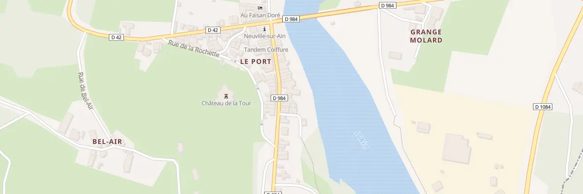 Plan du 5026 Rue Doc Hubert à Neuville-sur-Ain