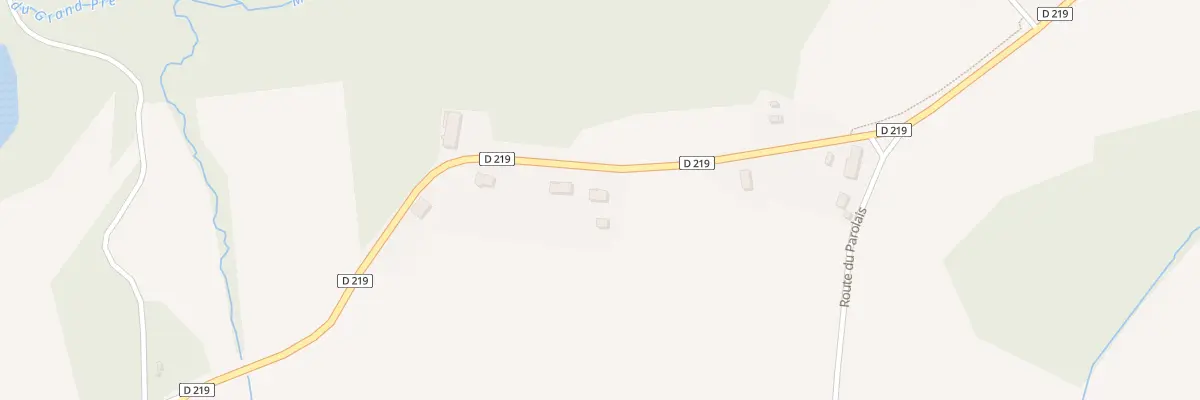 Plan du 2C Rte de Neublans à Asnans-Beauvoisin