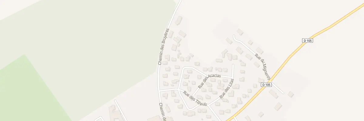 Plan du 9 Rue des Aliziers à Fontaine-Française