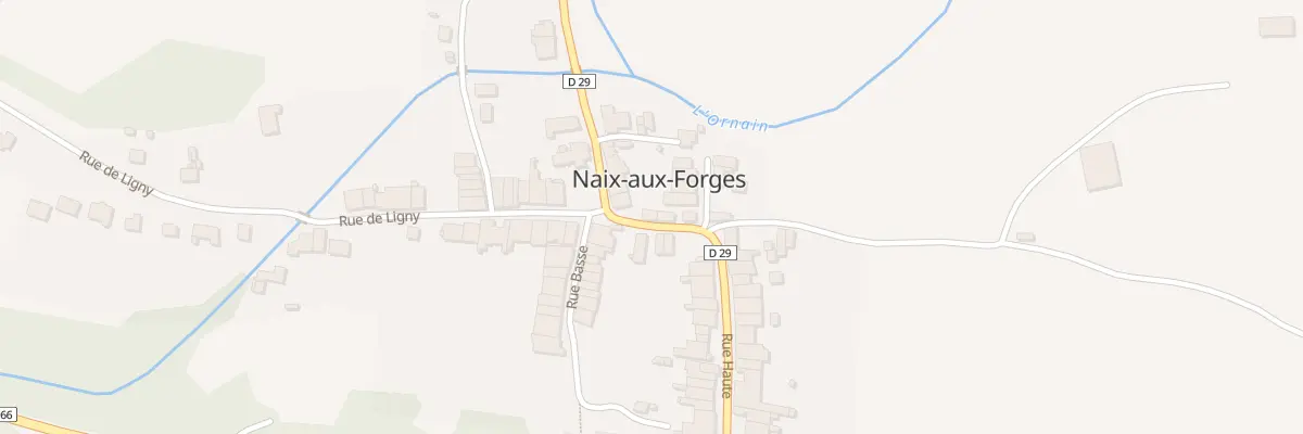 Plan du 3 Rue Haute à Naix-aux-Forges