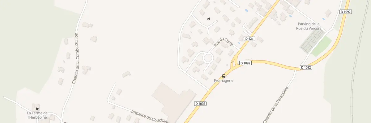Plan du 250 Le Village à Têche