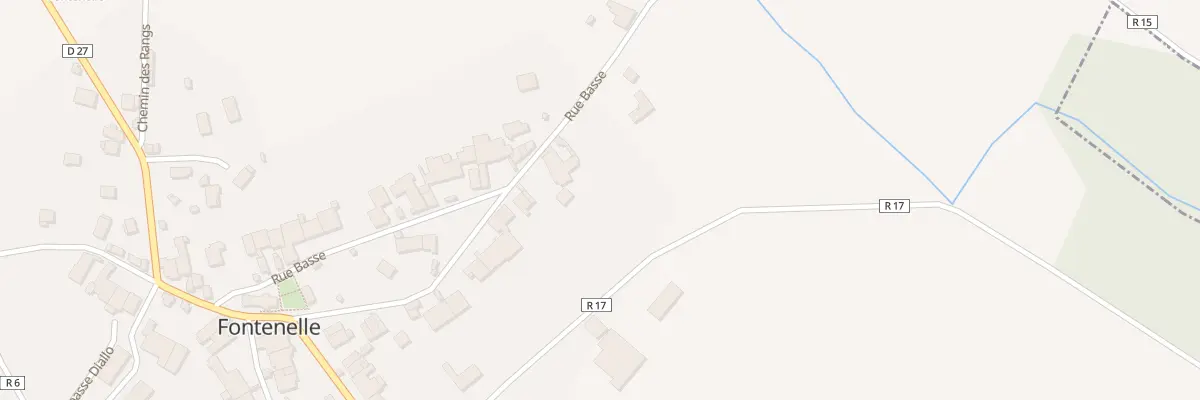 Plan du 6 Rue Basse à Fontenelle