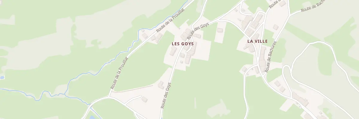 Plan du 50 Che des Goys à Champagnat