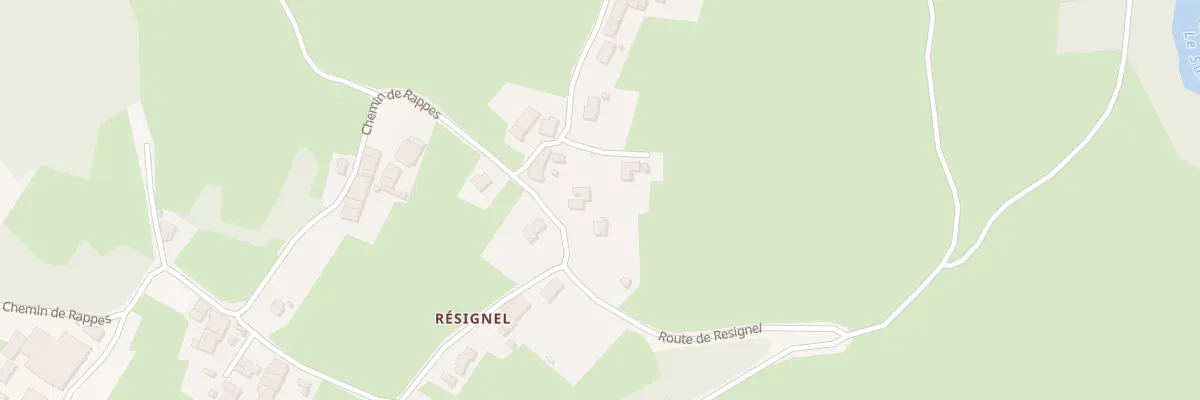 Plan du 123 Chem de Rappe à Neuville-sur-Ain