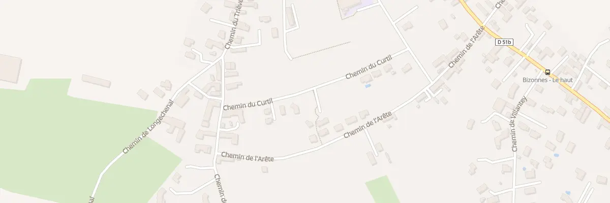Plan du 10 Imp du Curtil à Bizonnes