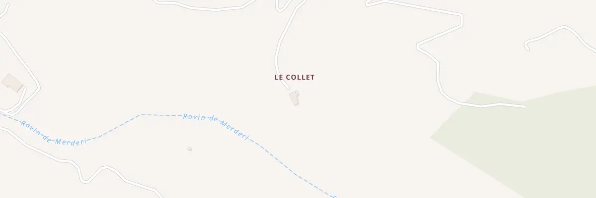 Plan du 5035 Le Colet à Cornillac