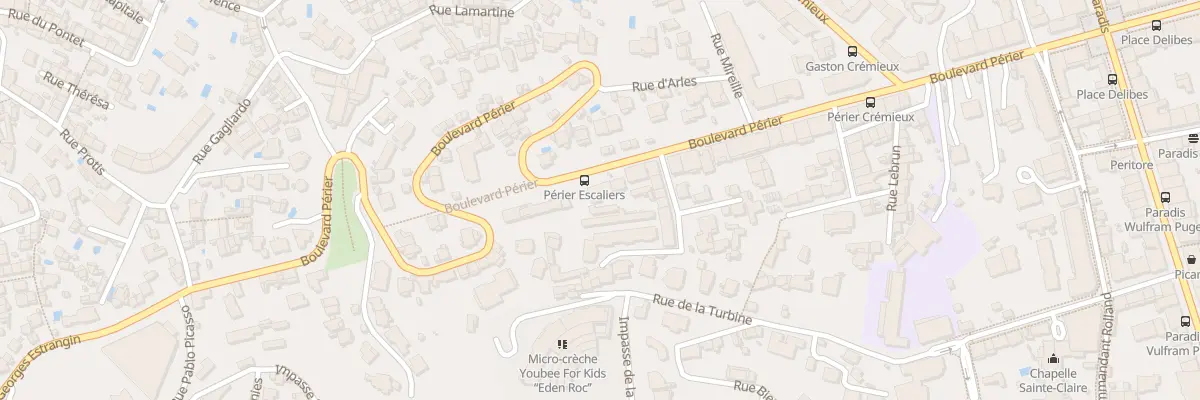 Plan du 149 Bd Perier à Marseille 8e Arrondissement