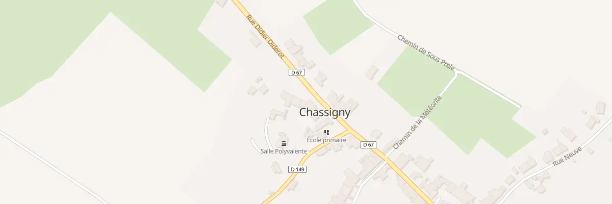 Plan du 38 Rue Didier Diderot à Chassigny