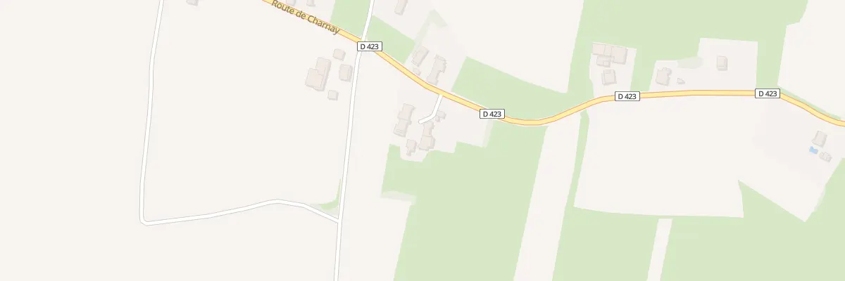 Plan du 3896 Rte de Charnay à Frangy-en-Bresse