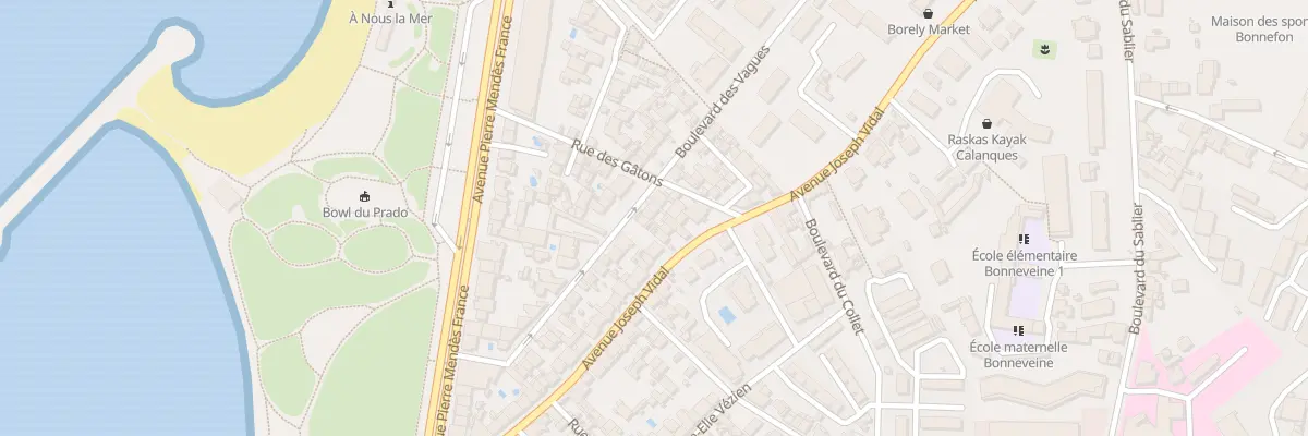 Plan du 69 Bd Vagues à Marseille 8e Arrondissement