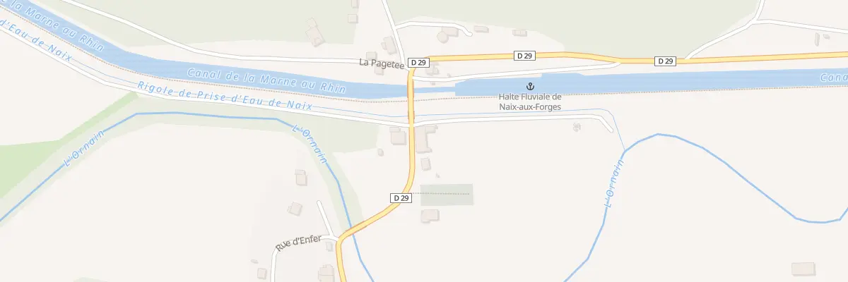 Plan du 10 Rue du Canal à Naix-aux-Forges