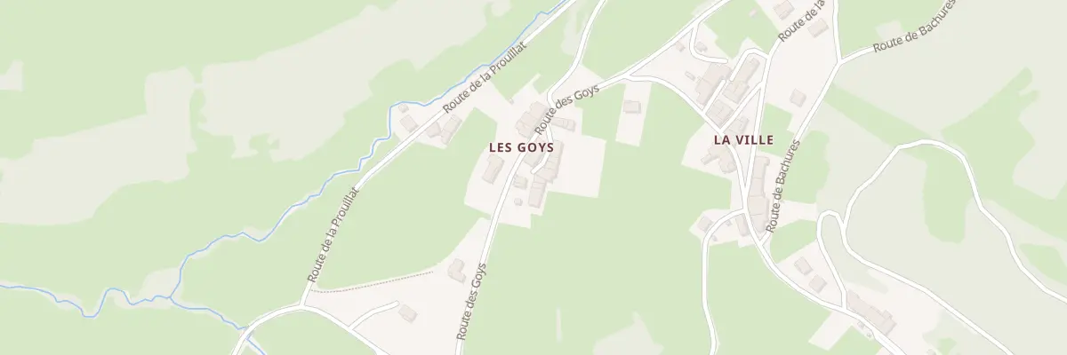 Plan du 45 Che des Goys à Champagnat