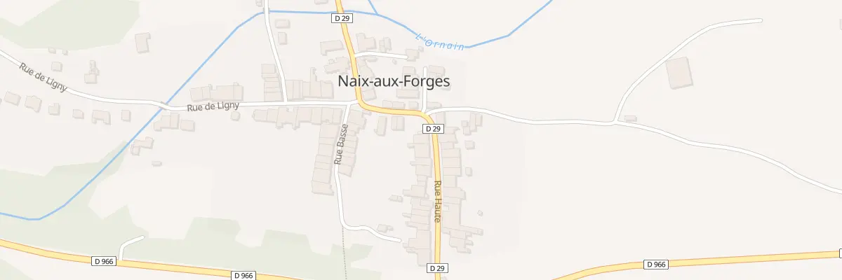 Plan du 14 Rue Haute à Naix-aux-Forges