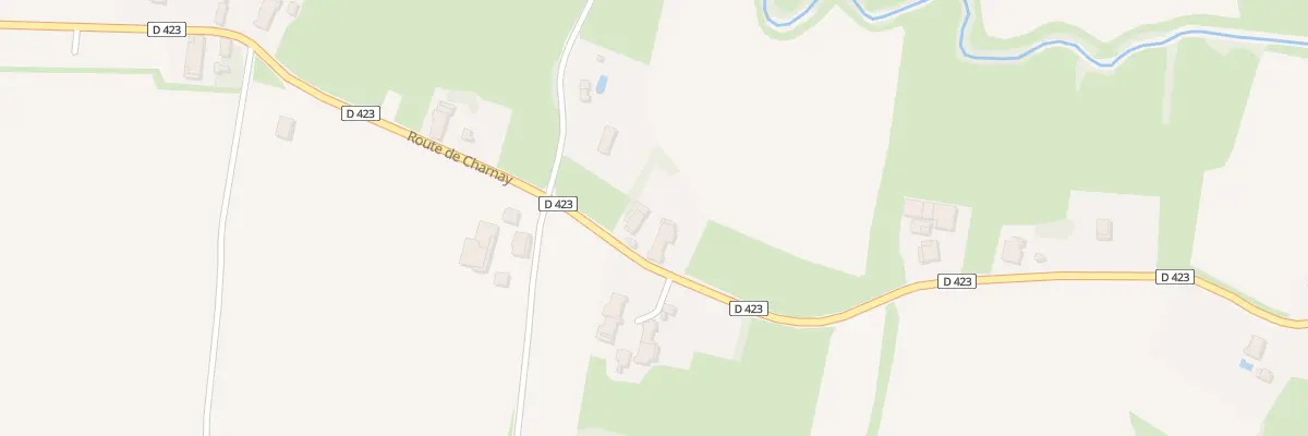 Plan du 3857 Rte de Charnay à Frangy-en-Bresse