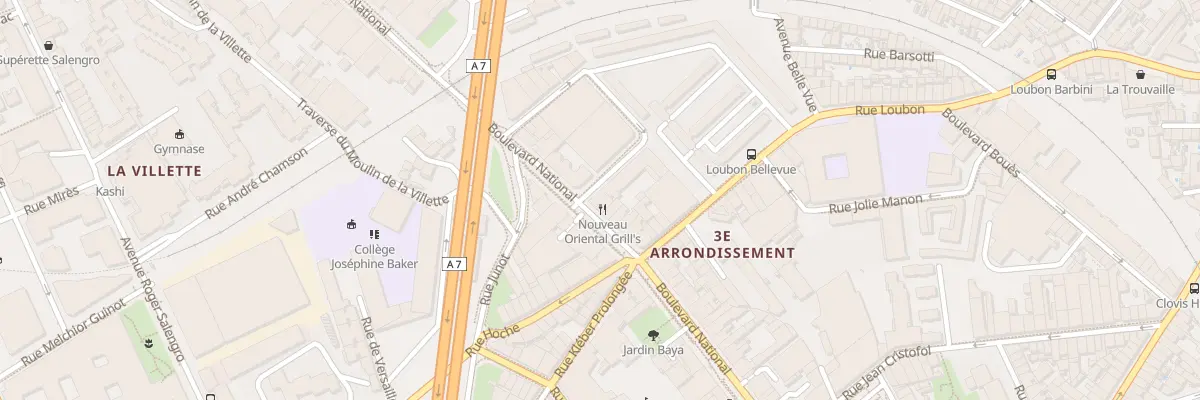 Plan du 2 Av Rostand à Marseille 3e Arrondissement