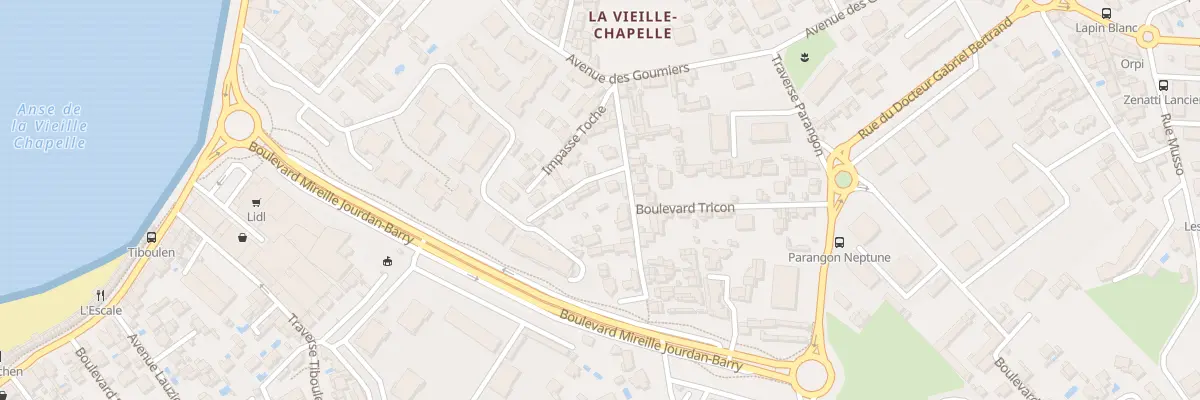 Plan du 3 Imp des Spahis à Marseille 8e Arrondissement