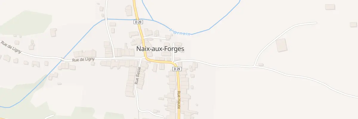 Plan du 7 Rue Haute à Naix-aux-Forges
