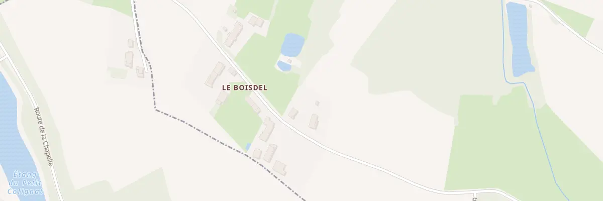 Plan du 70 Au Boisdel à Cuisia
