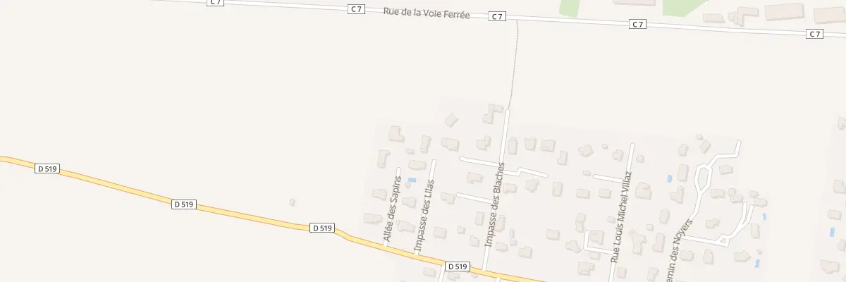 Plan du 113 Imp des Lilas à Sillans