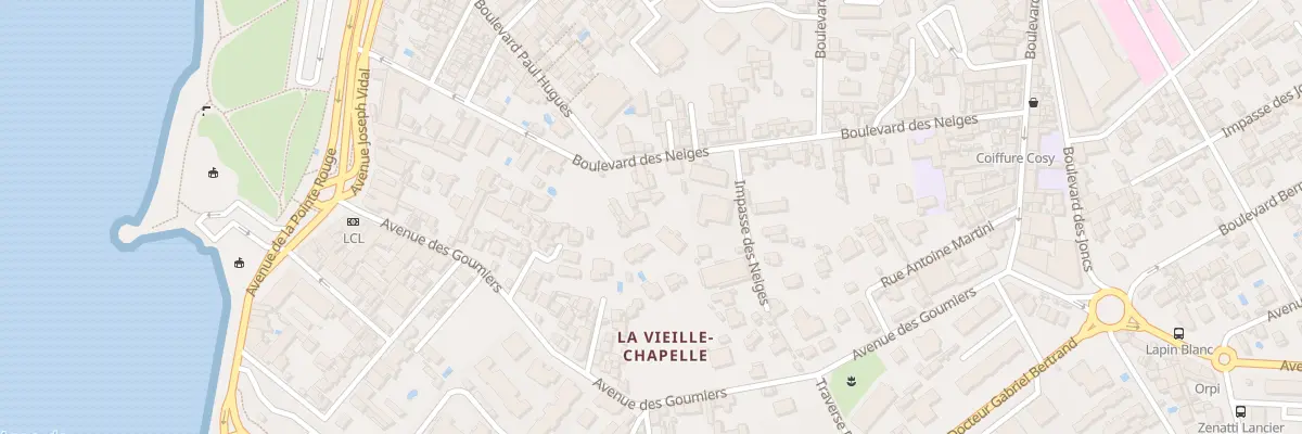 Plan du 51 Bd des Neiges à Marseille 8e Arrondissement