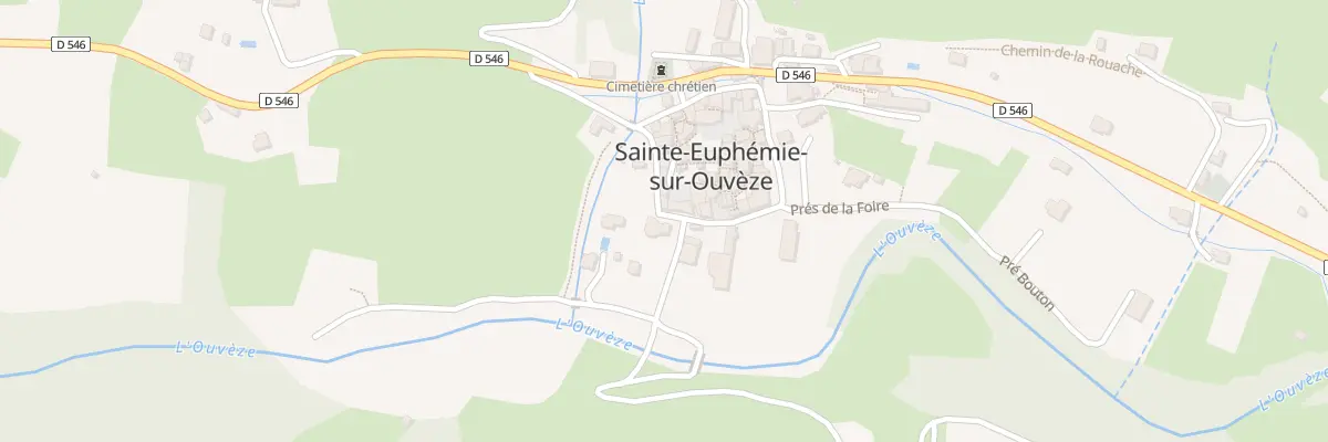 Plan du 5093 Prayon à Sainte-Euphémie-sur-Ouvèze