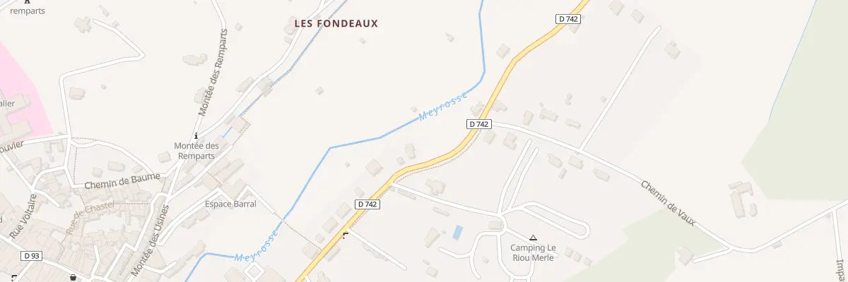 Plan du 355 Av Rhin et Danube à Die