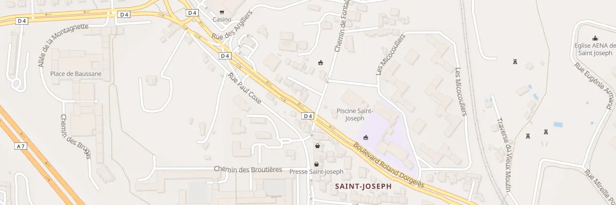 Plan du 9 Cr de Fontainieu à Marseille 14e Arrondissement